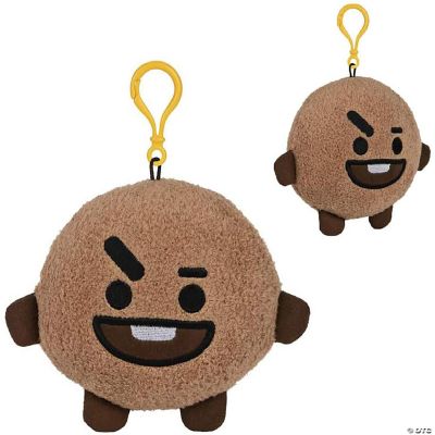 Line Friends BT21 4 Inch Plush Backpack Clip Shooky Oriental Trading