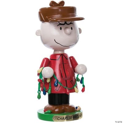 Kurt Adler PN6802L Peanuts Charlie Brown Nutcracker, 10 inches