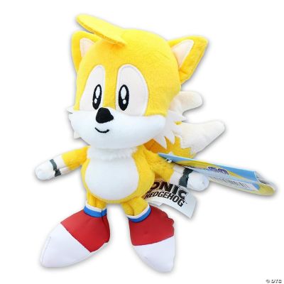 Sonic the Hedgehog 7 Inch Character Plush Tails Oriental Trading