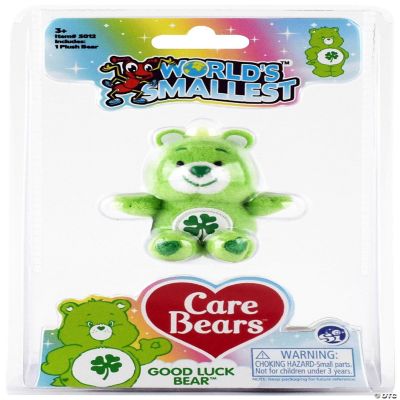 Worlds Smallest Care Bears Mini Plush Toy Good Luck Bear