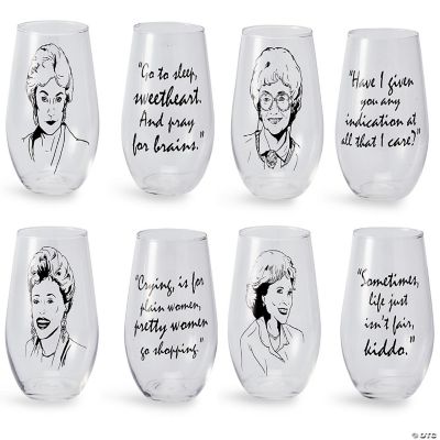 Buy The Golden Girls Wine Glasses on