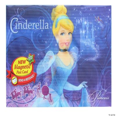 Disney Cinderella 3D Motion Picture Card Magnet | Oriental Trading