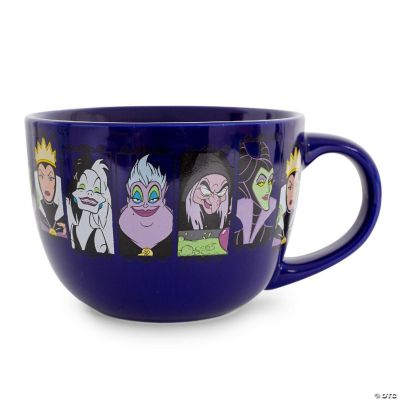 Disney Villains CloseUp Panels Ceramic Soup Mug 24 Ounces Oriental