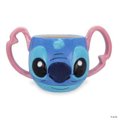 Disney Lilo & Stitch Experiment 626 Face 3D Sculpted Ceramic Mug 16 ...
