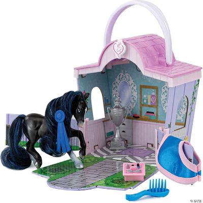 Breyer Li'l Beauties Fashion Horse Playset Shimmer's Grooming Salon