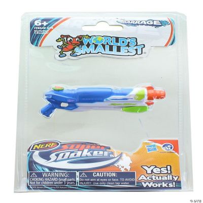 Nerf Mini Super Soaker BARRAGE Gun World's Smallest Hasbro New