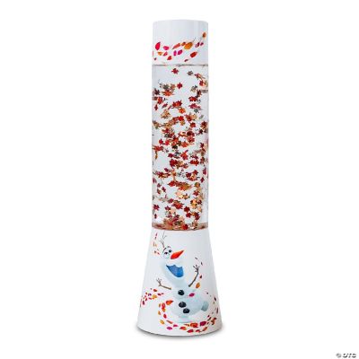 Disney Frozen 2 Olaf Glitter Motion Lamp 12 Inches Tall | Oriental Trading