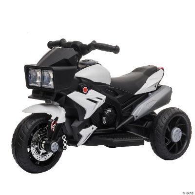 Electric Motorcycle for Kids – 3-Wheel Battery Powered Motorbike for Kids  Ages 3 -6 – Fun Decals, Reverse, and Headlights by Lil' Rider (Black)