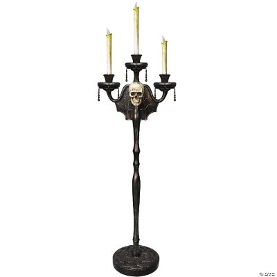 Skeleteen Animated Halloween Candelabra Decoration Creepy Gothic