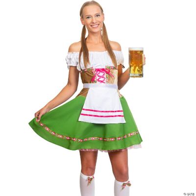 Skeleteen Oktoberfest Beer Girl Costumes - German Bavarian Traditional  Womens Oktober Fest Dirndl Dress