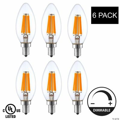 Light Accents Dimmable Led Light Bulbs, 4w, 2700k, E12 Candelabra