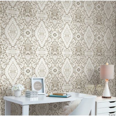 Mr. Kate Dried Flower Kaleidoscope Peel & Stick Wallpaper | Oriental