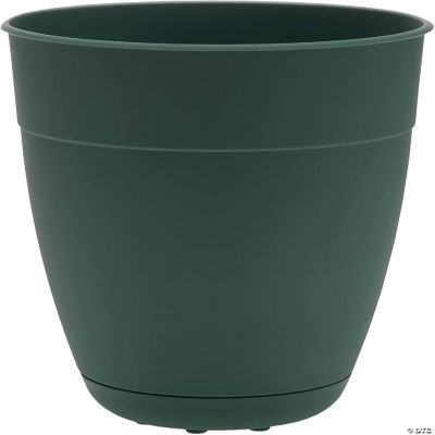 Bloem Ocean Series Dayton Recycled Ocean Plastic Planter, Turtle Green