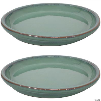 Sunnydaze Outdoor/Indoor HighFired Glazed UV and FrostResistant Ceramic Flower Pot Planter