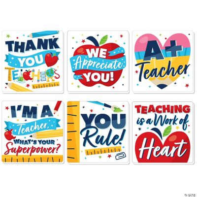 Big Dot of Happiness Thank You Teachers Teacher Appreciation
