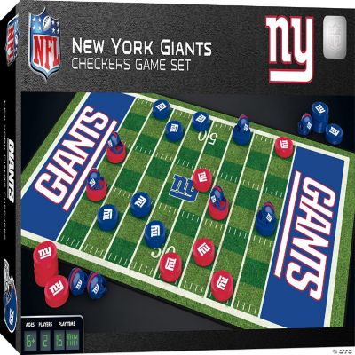 MasterPieces New York Giants Checkers Oriental Trading