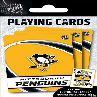 MasterPieces Pittsburgh Penguins Playing Cards Oriental Trading