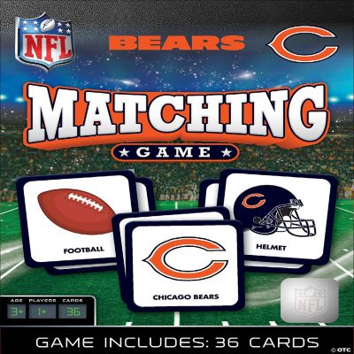 MasterPieces Chicago Bears Matching game Oriental Trading