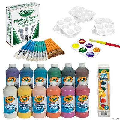 Crayola Washable Watercolor Paints, Paint Set for Kids, 24 Colors, Gifts  for Kids