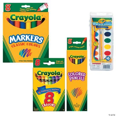 Crayola 120 Crayons in Specialty Colors, Coloring Set, Gift for