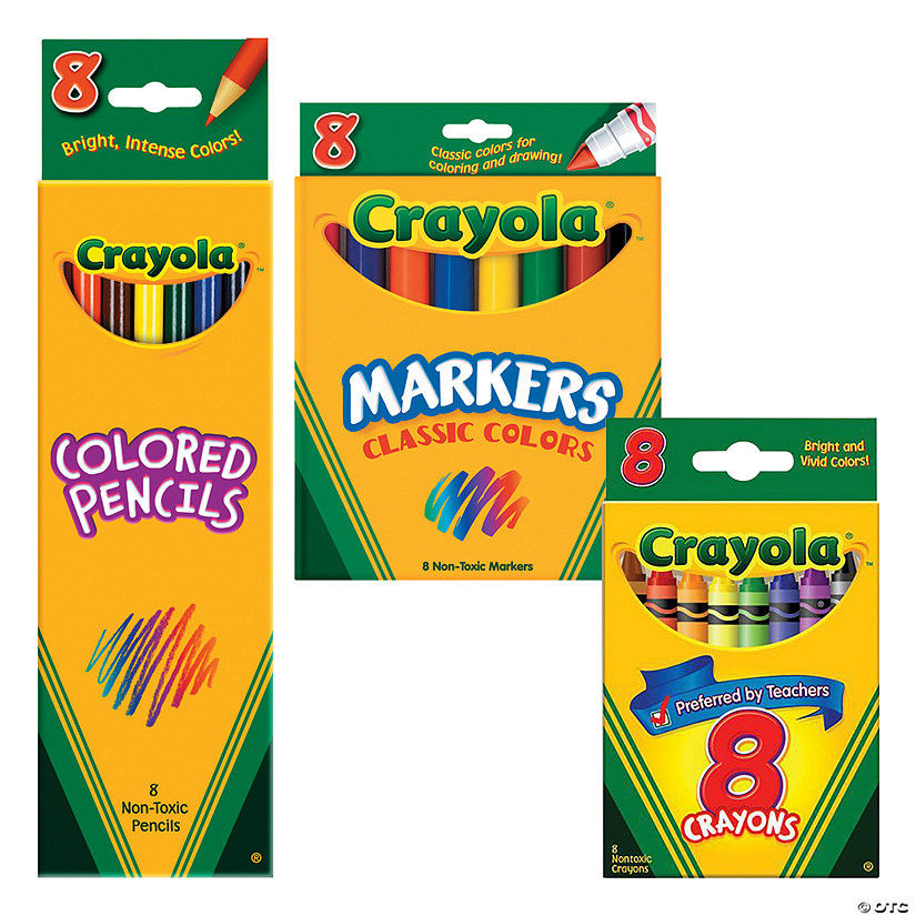 Bulk 288 Pc. Crayola® Drawing Basics Kit for 12