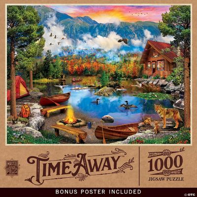 MasterPieces Time Away - Sunset Canoe 1000 Piece Jigsaw Puzzle ...