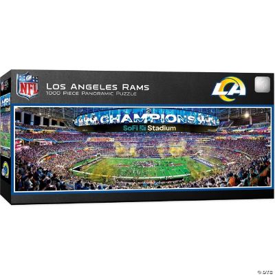 Los Angeles Rams - 500pc Shaped Jigsaw Puzzle by Masterpieces