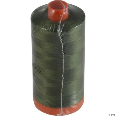 Aurifil Mako Cotton Thread Dark Green 5012 50Wt 1422Yd | Oriental Trading