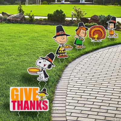 Peanuts ® Thanksgiving Yard Signs 6 Pc.