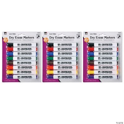 Colors of the World Colored Pencils, 24 Per Pack, 3 Packs