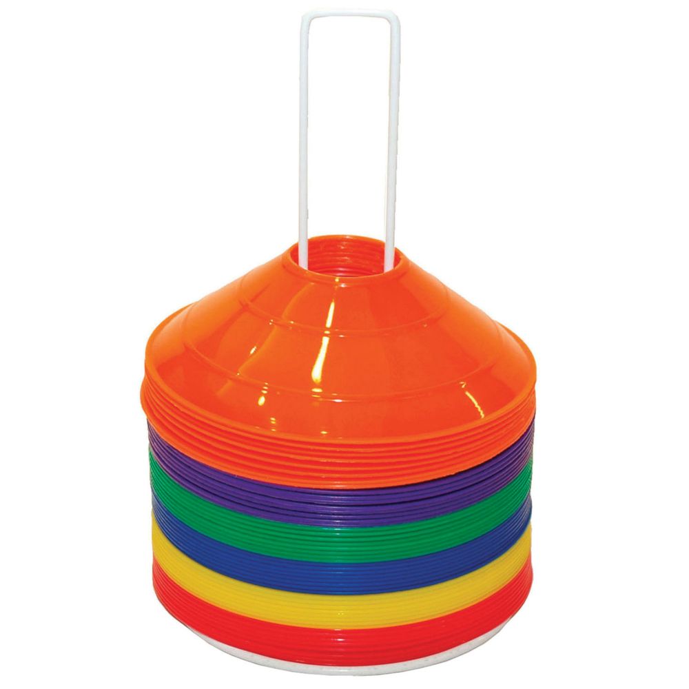 Champion Sports Saucer Field Cone Set, Set of 48 From MindWare