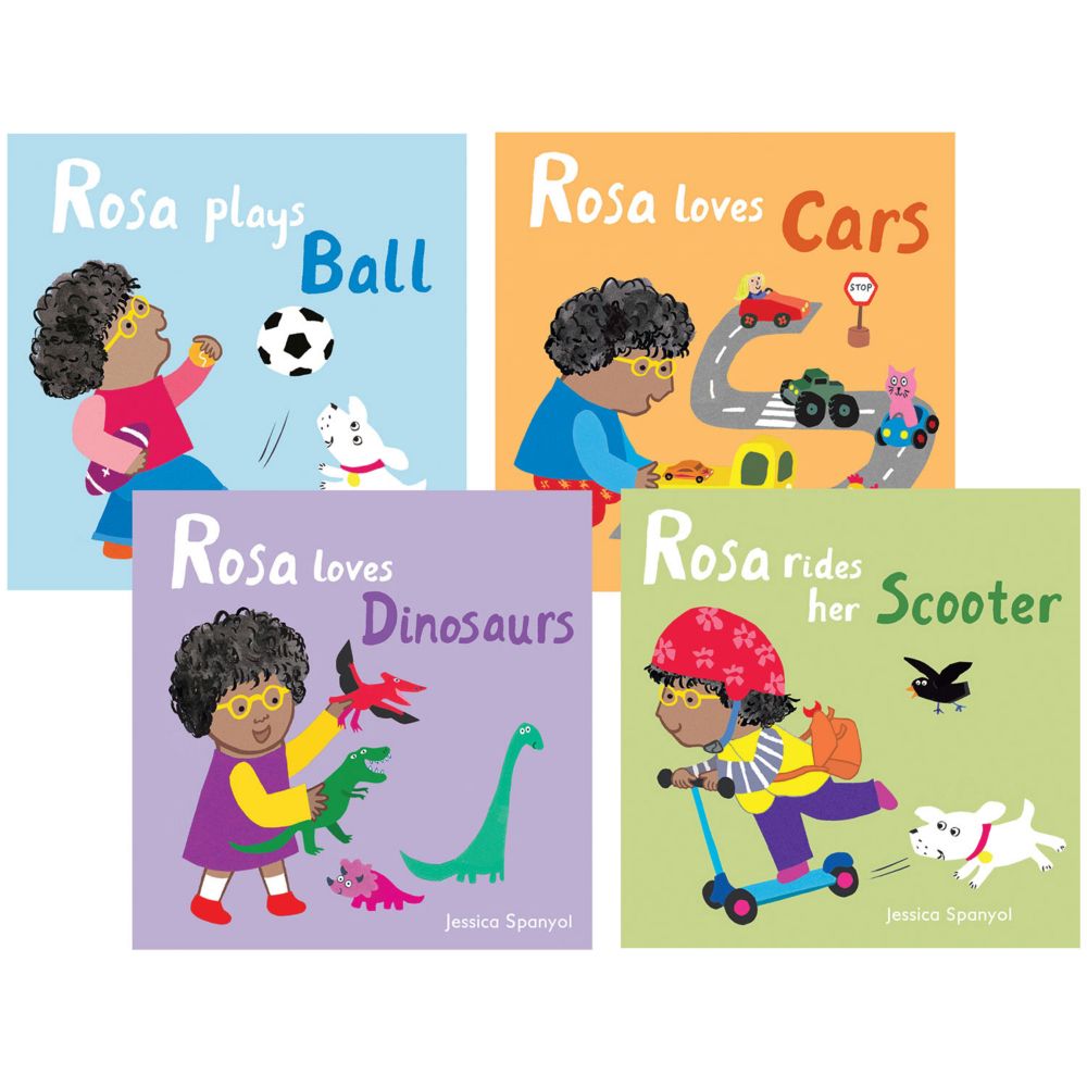 Childs Play Books Rosa Board Books, Set of 4 From MindWare