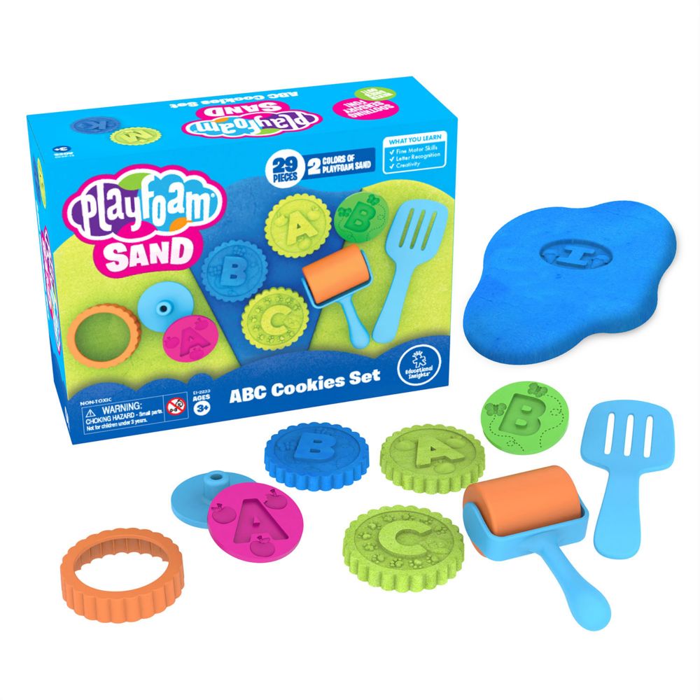 Educational Insights Playfoam Sand ABC Cookies Set From MindWare
