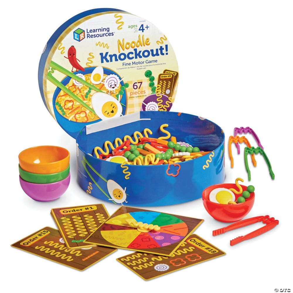 Learning Resources Noodle Knockout Fine Motor Game From MindWare