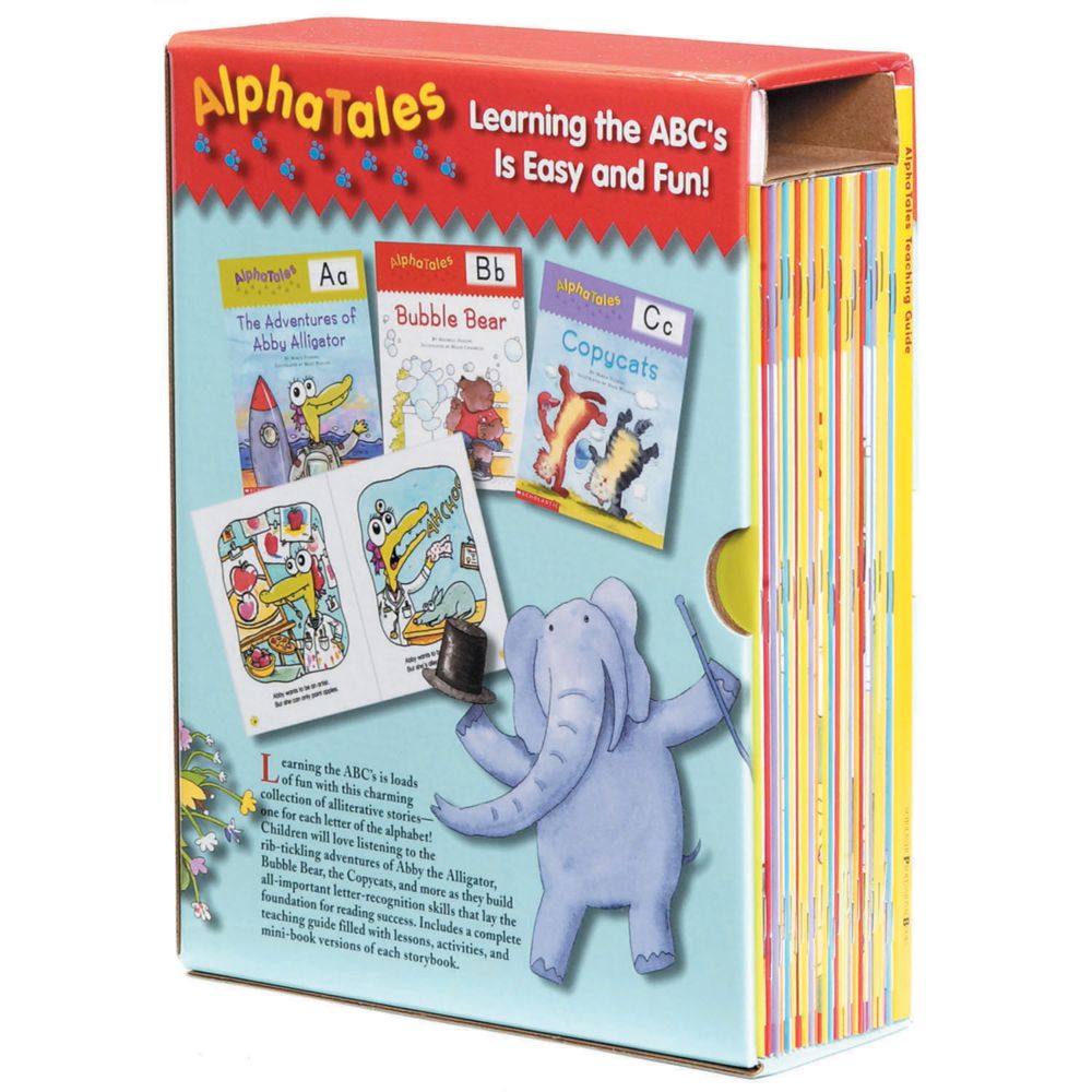 Scholastic Teacher Resources Alpha Tales Learning Library From MindWare