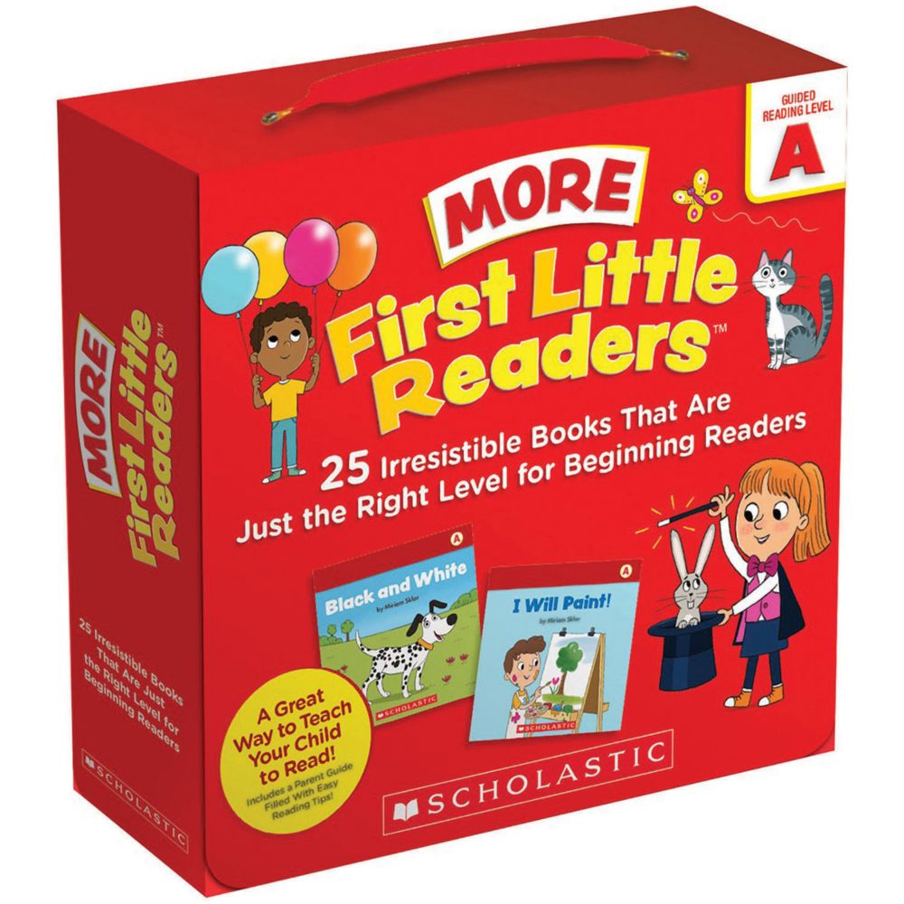 Scholastic Teacher Resources First Little Readers: More Guided Reading Level A Books (Parent Pack) From MindWare