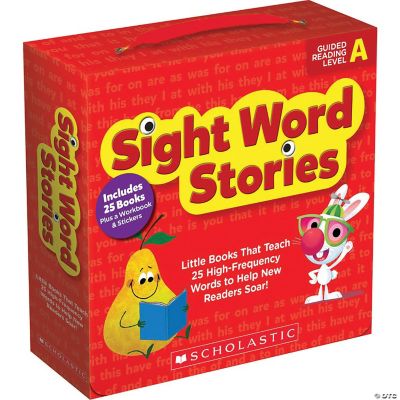 Scholastic Teacher Resources Sight Word Stories: Level A (Parent Pack) |  Oriental Trading