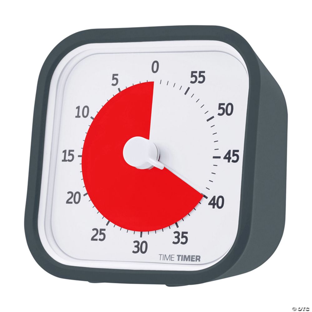 Time Timer MOD Timer, Charcoal Gray Grey