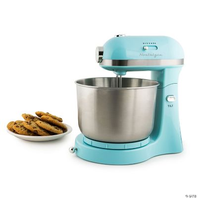 Nostalgia 3.5 Qt Stand Mixer, Aqua Oriental Trading