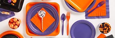 Halloween Solid Color Party Supplies