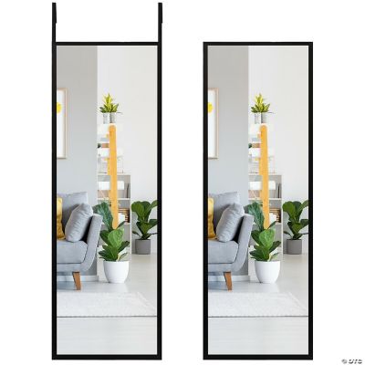 Costway Door Wall Mounted Mirror Full Length Hanging Mirror Bedroom