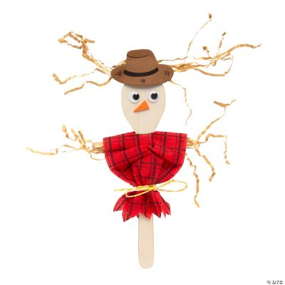Scarecrow Wooden Spoon Craft Kit Makes 12 Oriental Trading