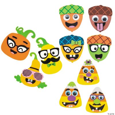 Silly Fall Craft Assortment Kit Makes 36 Oriental Trading