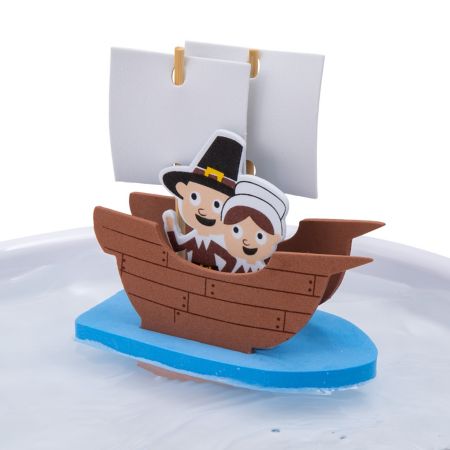 Mini Floating Mayflower ship Craft Kit 