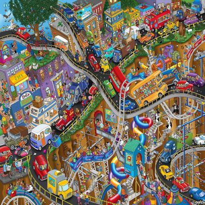 Springbok Getting Away 1000 Piece Jigsaw Puzzle Oriental Trading