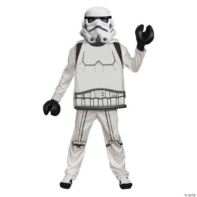 Sovereign mammal Avenue Boy's Deluxe Lego Star Wars Stormtrooper Costume | Oriental Trading
