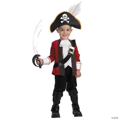 Kids Caribbean Pirate Boy Costume Buccaneer Boys Child Captain