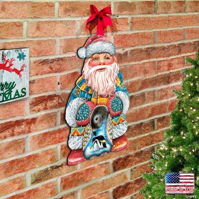 Penguin Santa Christmas Door Decor by G. Debrekht Oriental Trading