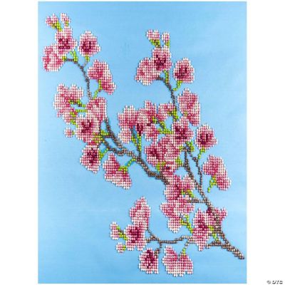 Diamond Art Intermediate Kit Cherry Blossom Oriental Trading