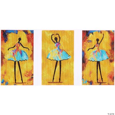 Diamond Art Kit 11x14 Triptych Ballet 3pc